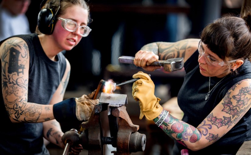 The Austin Forging Competition with The Battle Belles